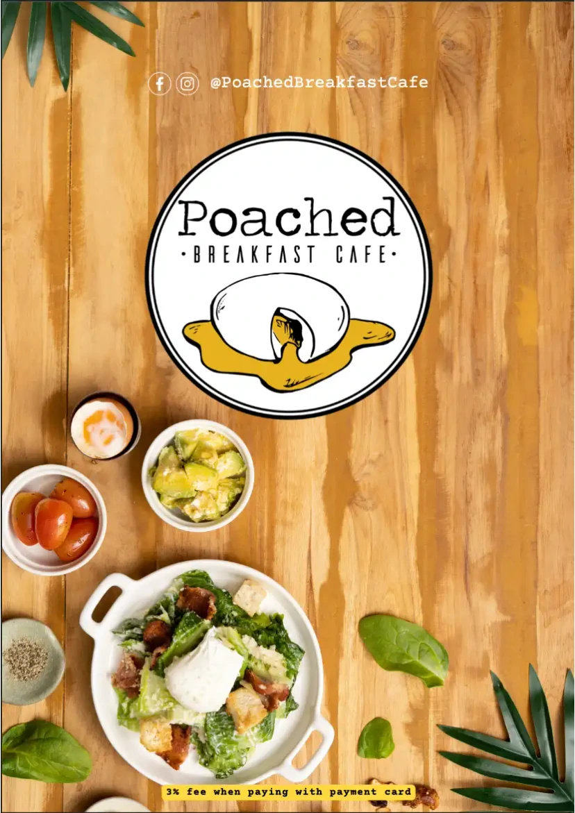 Poached Breakfast Cafe Chalong menu page 1