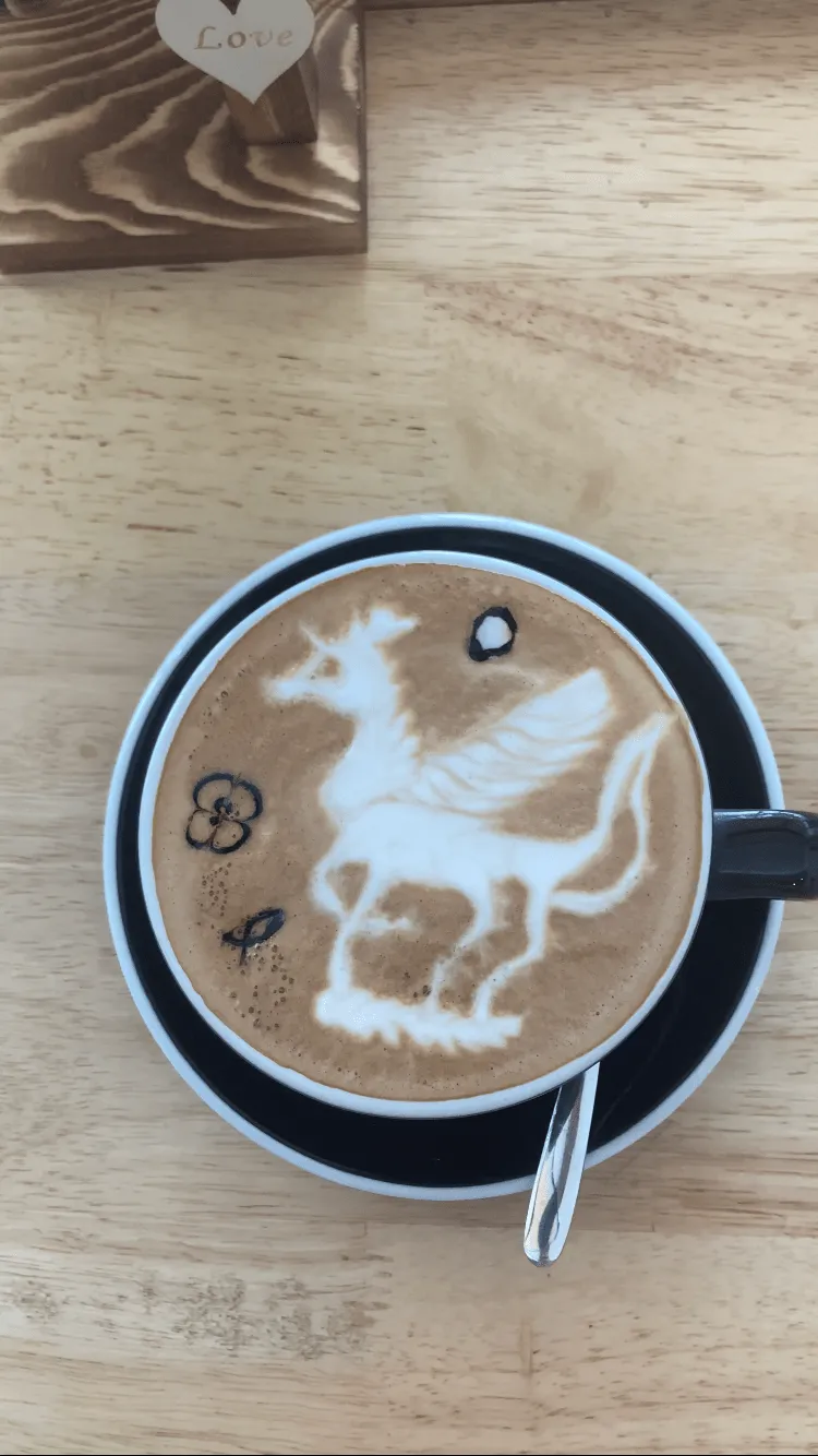 Chalong Dragon Coffee Art 2